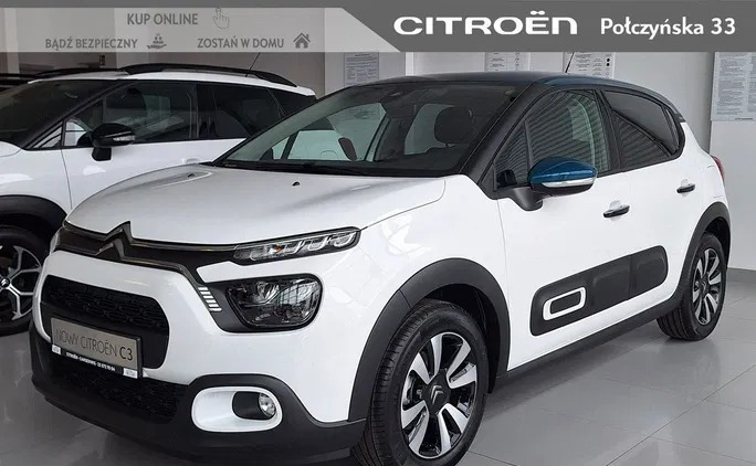 samochody osobowe Citroen C3 cena 69900 przebieg: 3, rok produkcji 2023 z Różan